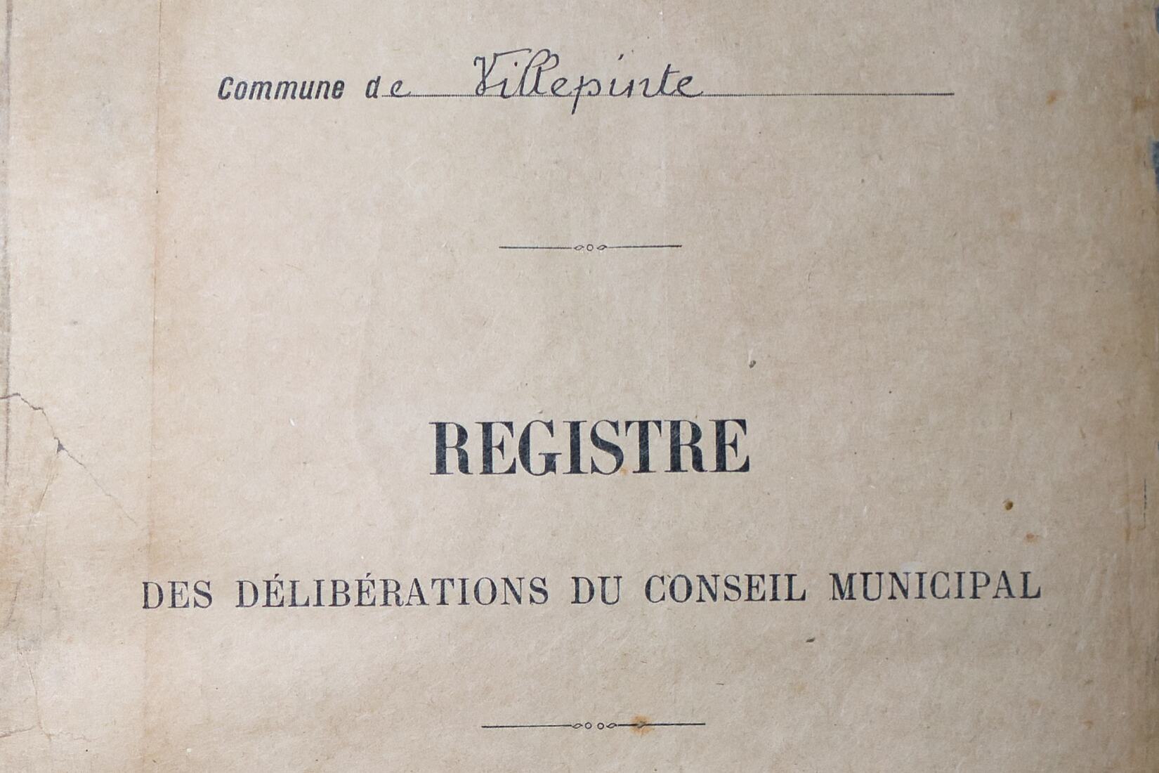 Délibérations du Conseil Municipal de Villepinte